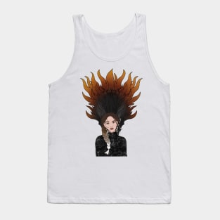 Violet Sorrengail and Tairn Dragon Fourth Wing Book Tank Top